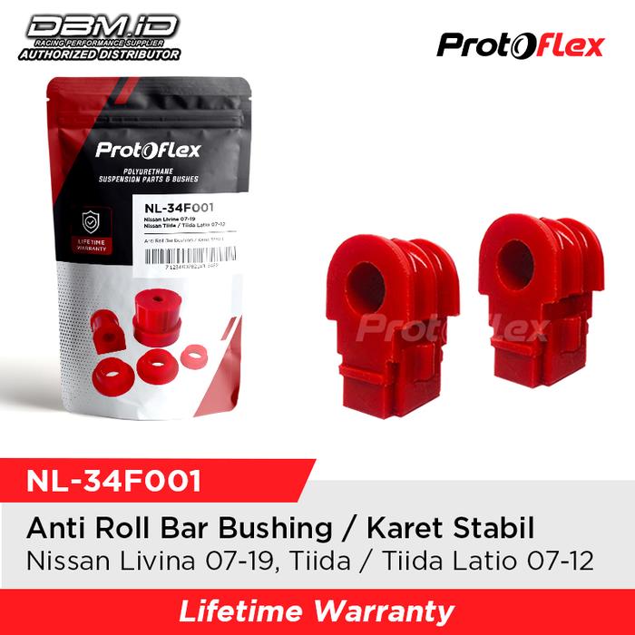 Gambar Front Antiroll Bar Bushing Depan PROTOFLEX Livina Tiida Latio 07-12 dari DBM.ID Kota Surabaya Tokopedia