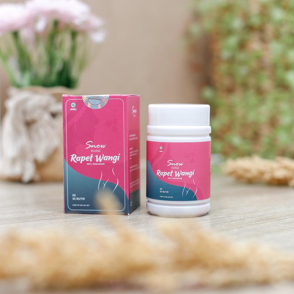 SNOW HERBAL 100% BAHAN ALAMI RAPET WANGI - SHRW