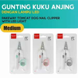 Gunting Kuku Pakeway Model Tang Dilengkapi Lampu LED