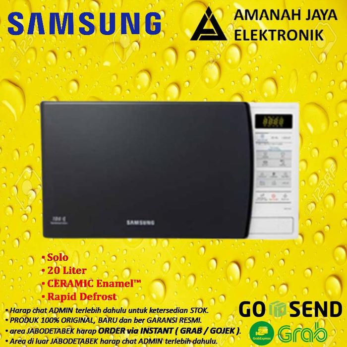 Gambar Samsung Microwave Solo 20 Liter ME731K | CERAMIC Enamel dari AMANAH JAYA ELECTRONICS Kota Tangerang Selatan Tokopedia