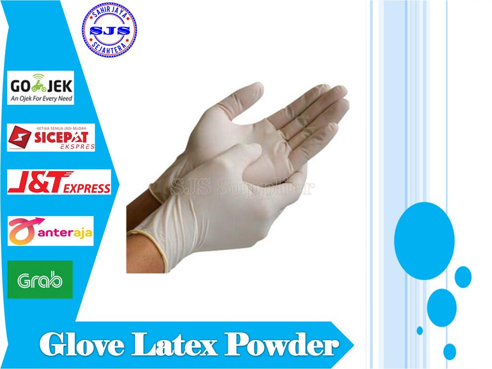 Sarung Tangan Sensi Glove Latex Handscoon sarung tangan latex Medis - 40 Pcs, S