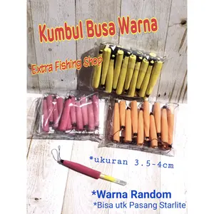 Kumbuk Busa Warna isi 5pcs bisa untuk starlite