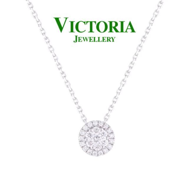 Gambar Liontin Berlian + Kalung VNK616843 Victoria Jewellery dari Victoria Jewellery Online Kota Administrasi Jakarta Selatan Tokopedia