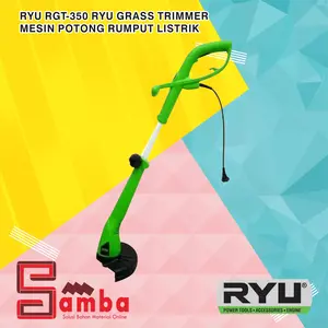 RYU RGT-350 RYU GRASS TRIMMER 300 watt Mesin potong rumput listrik | mesin pemotong rumput listik | pemangkas rumput