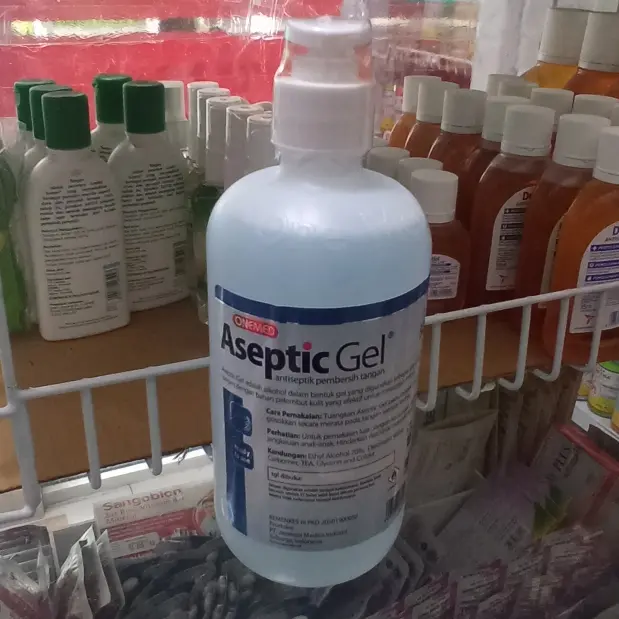 aseptic gel onemed 500 ml pump