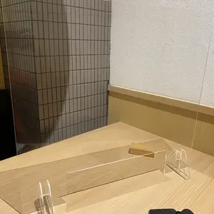 partisi Akrilik ukuran 100cmx60tebal 3mm