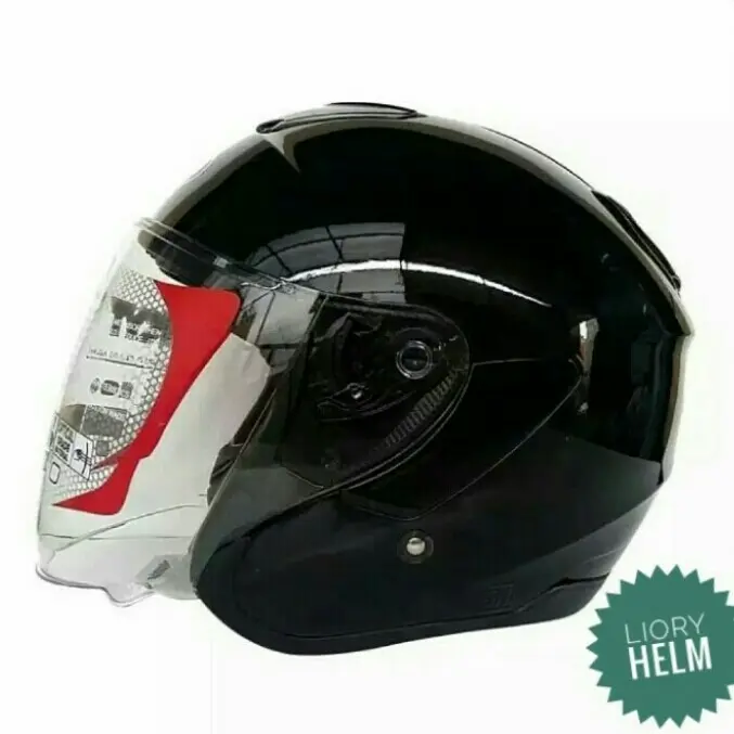Gambar Helm KYT KYOTO ORIGINAL - KYT KYOTO BLACK MET (CLEAR) - M dari LIORY HELM Kota Bekasi 4 Tokopedia