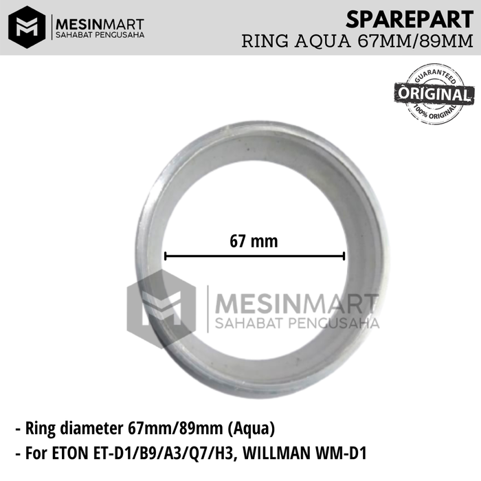 Gambar Spare Part: Ring Cup Sealer 22 oz Jumbo untuk 12 oz Diameter 67mm dari Mesinmart Kota Administrasi Jakarta Timur Tokopedia
