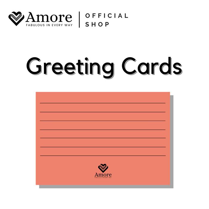 Gambar Amore Greeting Cards Kartu Ucapan dari Clairine Jewellery Kota Bandung Tokopedia