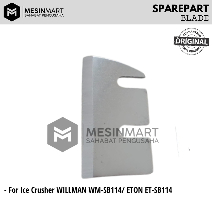 Gambar Spare Part: Pisau Blade Ice Crusher WILLMAN ZY-SB114 dari Mesinmart Kota Administrasi Jakarta Timur Tokopedia