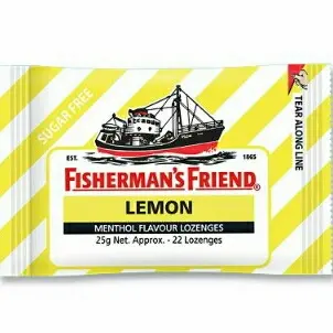 FISHERMAN'S FRIEND Sugar Free Lemon 25g
