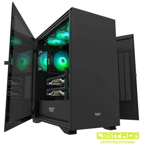 Casing Gaming Darkflash DLX22 Black GARANSI 1 TAHUN Semarang