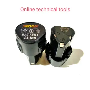 BATERAI 12V MESIN BOR CAS CORDLES DRILL XENON