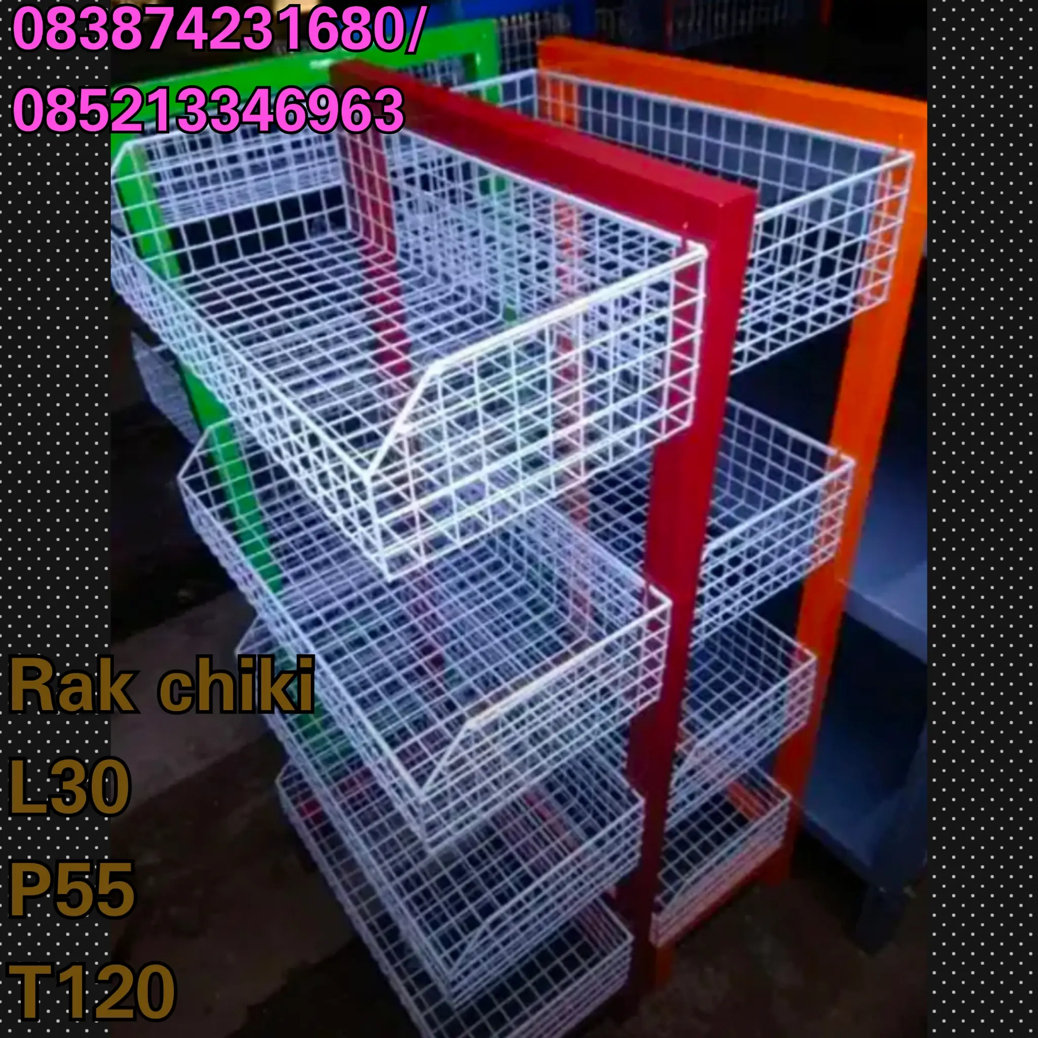 rak Chiki tebal serbaguna