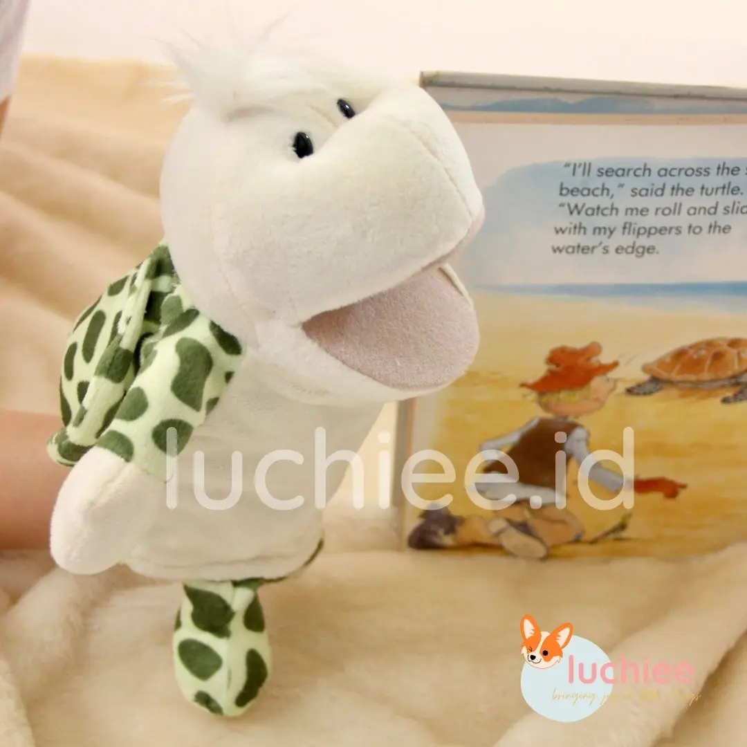 Hand Puppet Lucu Boneka Tangan Mainan Edukasi Anak Karakter Binatang