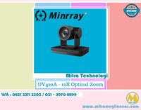 Gambar Minrray UV420 - 12X Optical Zoom ,Ultra HD 4K PTZ Camera dari Mitra Technologi Kota Bekasi 1 Tokopedia