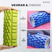 Gambar SFIDN FITS Foam Roller Yoga Massage | Foam Roller Yoga Pilates Gym - Merah, 33cm dari Sfidn Jakarta Selatan 3 Tokopedia