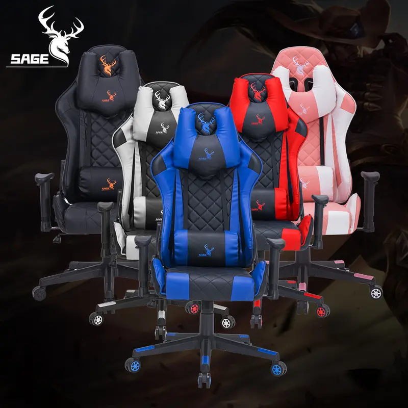 SAGE Premium Quality kursi Gaming game Chair bangku 180 derajat SG-3 0