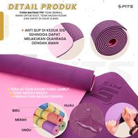 Gambar SFIDN FITS TPE Yoga Mat Matras Yoga | TPE Anti Slip Anti Alergy - Merah Muda dari Sfidn Jakarta Selatan 3 Tokopedia
