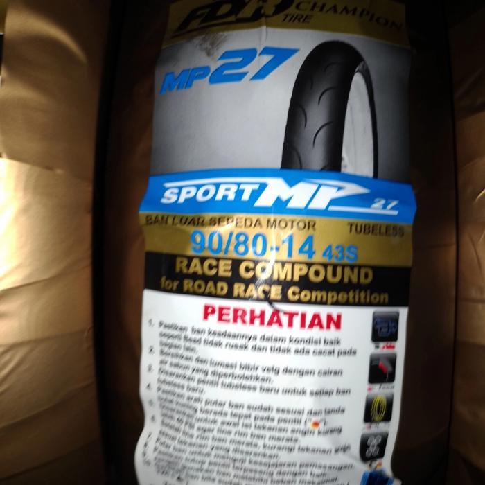 Gambar Ban Tubeless FDR Sport MP 27 Soft Compone Murah dari Sumber Jaya Motocare Kota Administrasi Jakarta Barat Tokopedia