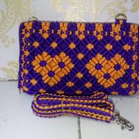 Gambar Dompet Tas Tali Kur motif love dari MUHA BALAGEDOG OL SHOP Kab. Tangerang 5 Tokopedia