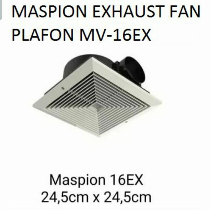 Gambar Heksos Fan Plafon 8 inch Maspion MV16EX dari SinarMurniIndonesia Kota Administrasi Jakarta Pusat Tokopedia