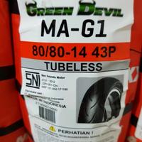 Gambar Ban Maxxis Green Devil 80/80-14 dari Sumber Jaya Motocare Kota Administrasi Jakarta Barat 2 Tokopedia