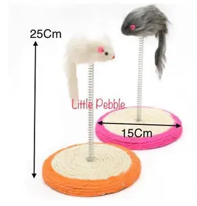 CA181 Mainan interaktif Kucing scratch / garukan dan Per Tikus
