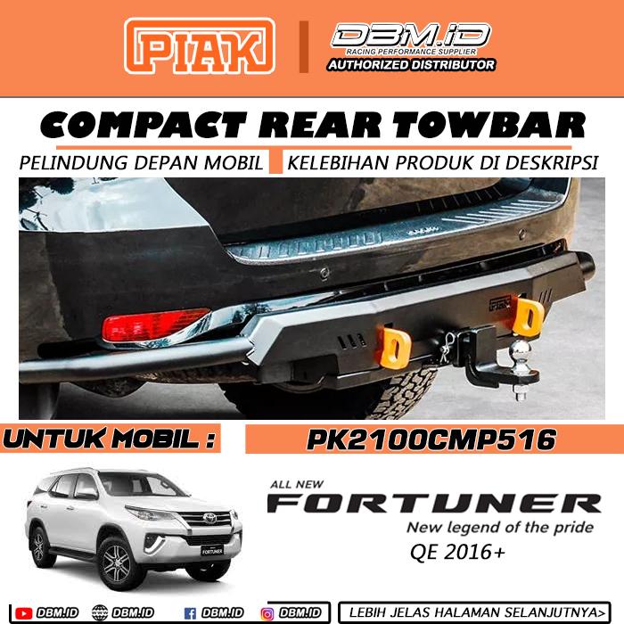 Gambar PIAK Compact Rear Towbar with Side Rails Belakang Fortuner Vrz dari DBM.ID Kota Surabaya Tokopedia