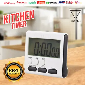 digital kitchen timer / timer masak dapur digital magnet / oven timer