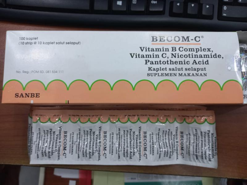 BECOM C TABLET / MULTIVITAMIN - Shop | Tokopedia