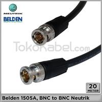 Gambar Kabel SDI Belden 1505A, BNC - BNC Neutrik [20m] dari tokokabel Kota Administrasi Jakarta Utara 1 Tokopedia