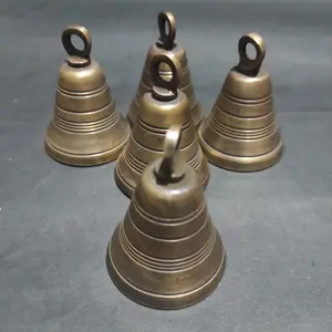 aksesoris lonceng bel kuningan gantung rumah ransel pagar 4,5cm