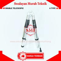 Gambar Mollar Tangga Telescopic Type A 2x7 5,6 M Double Teleskopik 2.8+2.8 MOLLAR A-XL Kuat Praktis Hemat Tempat dari Swalayan Murah Teknik Kota Semarang 3 Tokopedia