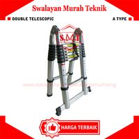 Gambar Mollar Tangga Telescopic Type A 2x7 5,6 M Double Teleskopik 2.8+2.8 MOLLAR A-XL Kuat Praktis Hemat Tempat dari Swalayan Murah Teknik Kota Semarang 4 Tokopedia