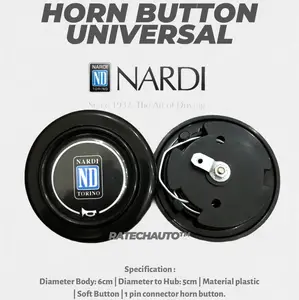 NARDI TORINO HORN BUTTON RACING STEERING WHEL