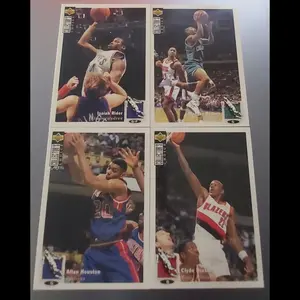 Kartu Basket Lot (4) 1994-95 Collector's Choice Inter. Japanese I)