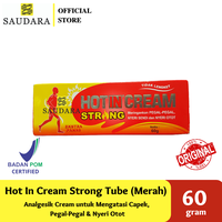 Gambar Hot In Cream Strong Tube (MERAH) (120 Gr), (60 Gr) - 60Gr dari Saudara Official Store Kota Surabaya 5 Tokopedia