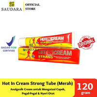 Gambar Hot In Cream Strong Tube (MERAH) (120 Gr), (60 Gr) - 60Gr dari Saudara Official Store Kota Surabaya 1 Tokopedia