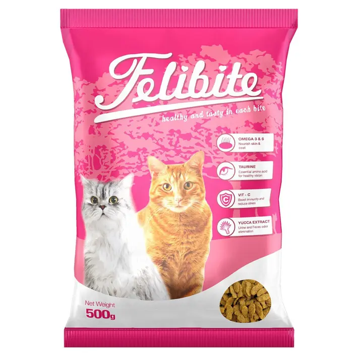 Gambar Makanan Kucing Felibite 500gr dari Indrii255 Kab. Kuningan 4 Tokopedia
