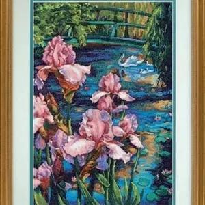 paket kristik bunga anggrek dan angsa