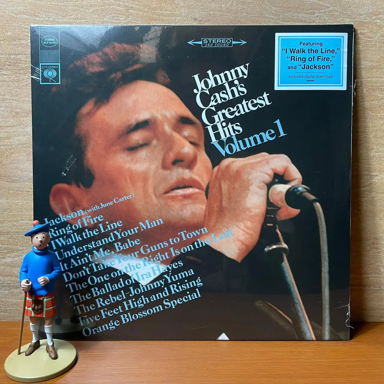 PIRINGAN HITAM / VINYL JOHNNY CASH - GREATEST HITS VOL. 1