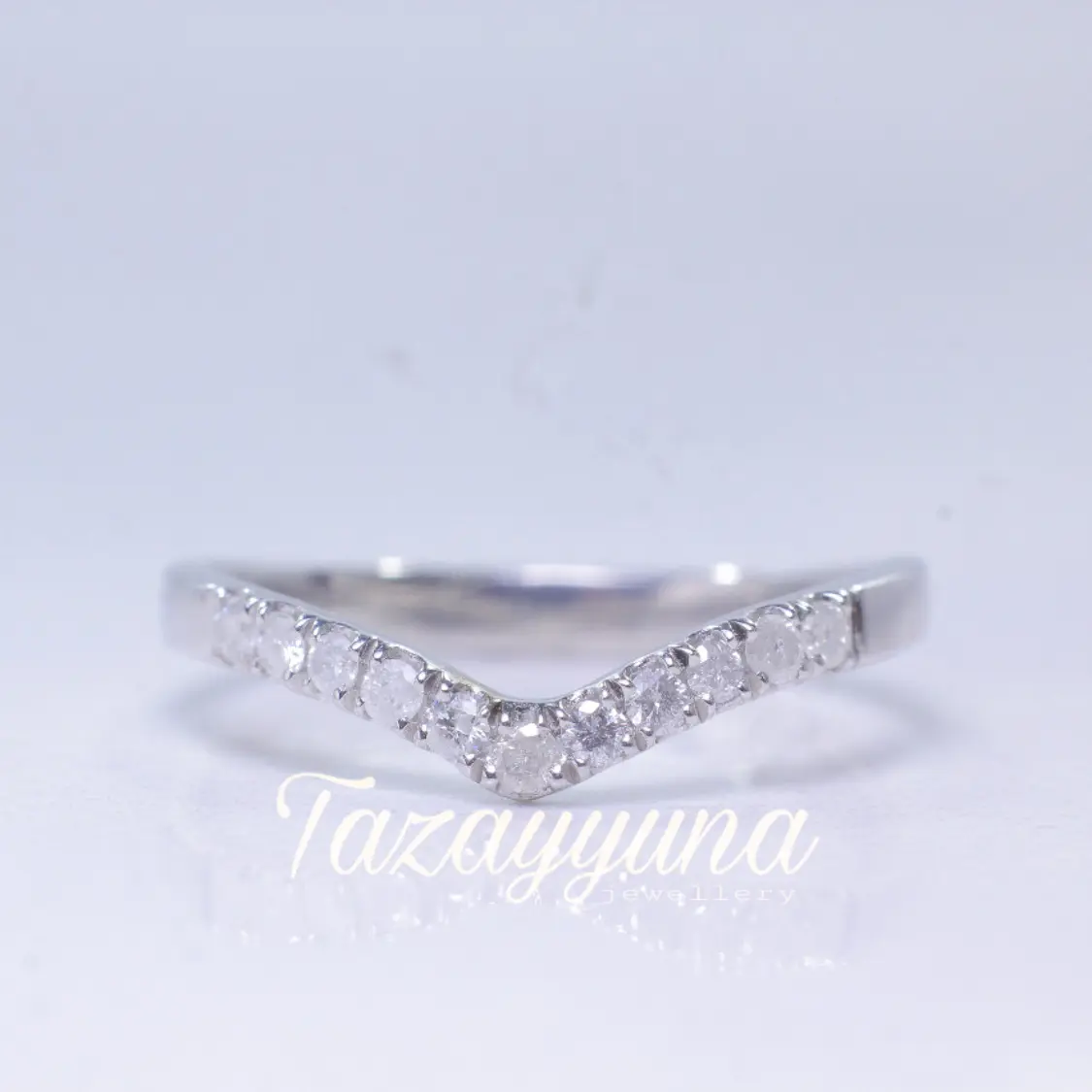 Promo cincin perak wanita berlian hitam NA134