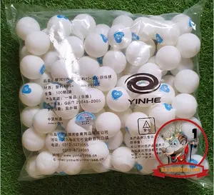 100 Pcs Bola Pingpong Yinhe ABS Training Bola Banyak