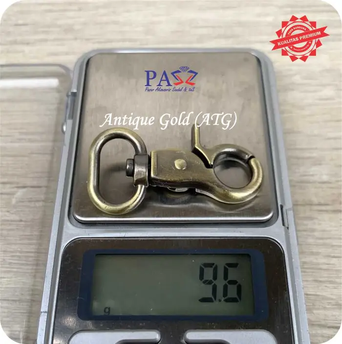 Gambar Kait Tas Kew-kew Kakak Tua 15mm (premium) Harga Per 2 pcs - ChromePlated CP dari Pass Bandung Kota Bandung 5 Tokopedia