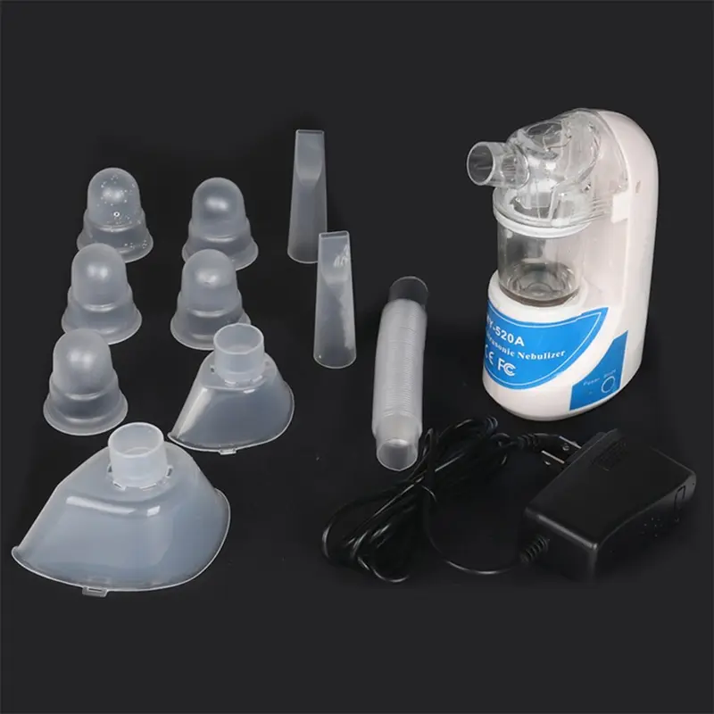 Alat Terapi Pernafasan Ultrasonic Inhaler Nebulizer uap Bayi pilek 4