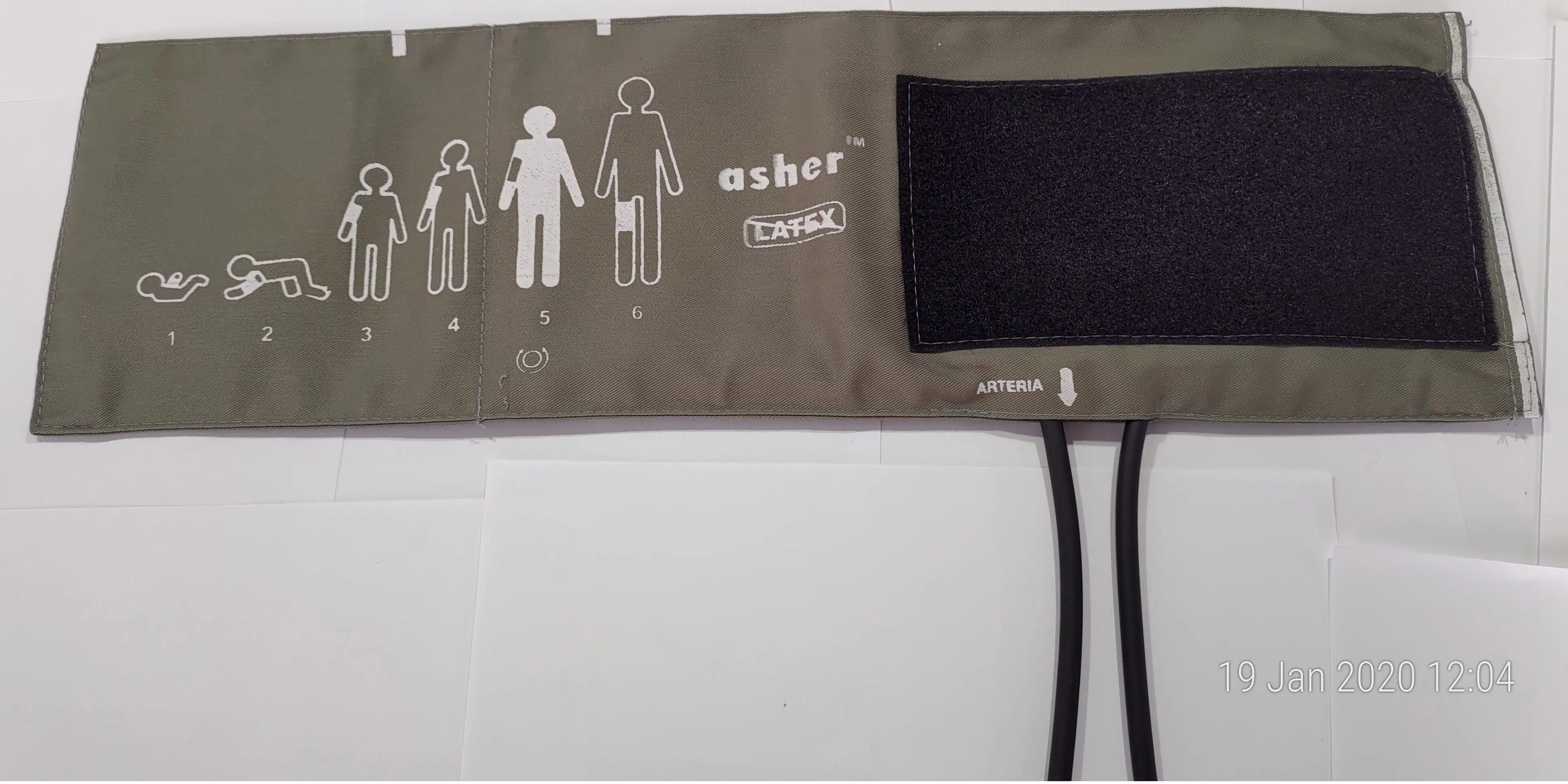 Manset Perekat Asher Jumbo Selang 2, Abu - abu