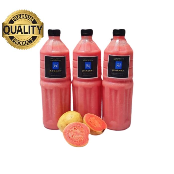 Gambar Jus Jambu 1 liter dari J&J Jakarta Kota Depok Tokopedia