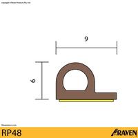 Gambar RAVEN Door Seal RP48 Brown 6 Meter – Penutup Celah Pintu dan Jendela Anti Suara, Serangga & Debu dari RAVEN DOOR SEAL Kota Administrasi Jakarta Barat 4 Tokopedia