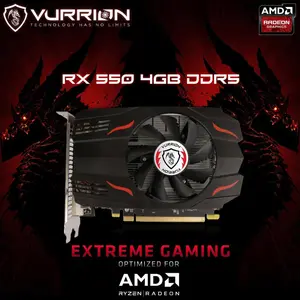 Vga Vurrion RX550 4gb DDR5 128bit RADEON